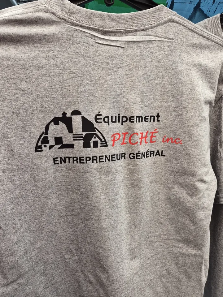 Chandail corporatif Équipement Piché inc. — entrepreneur général