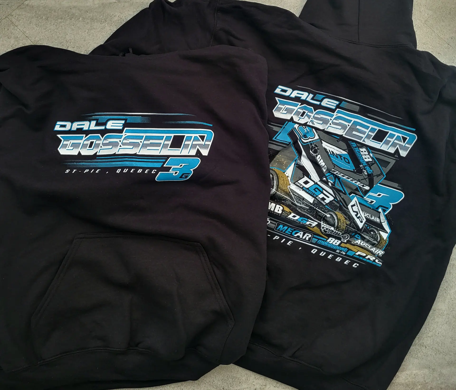 Sérigraphie de chandails et hoodies en grande série — Wimpressions