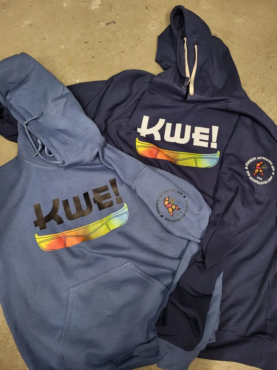 Hoodies KWE!, festival des Premières Nations du Québec — Wimpressions